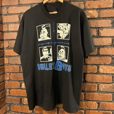 Bullet Boys Repeated T Shirt Full Size S-5XL