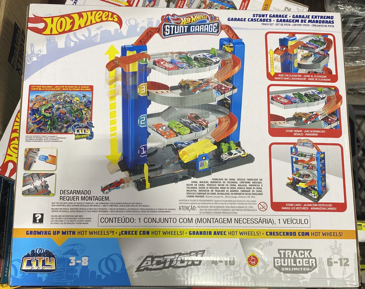 Hot Wheels Pista City - Stunt Garage GNL70 - Mattel