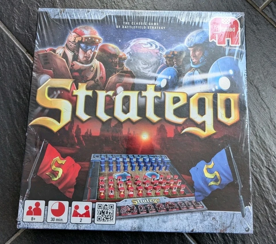 Stratego Sci-Fi Board Game Battlefield Space Future Strategy Jumbo New Sealed - Image 2 of 4