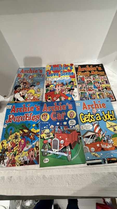 Vintage Archie Christian Comic Books Lot Of 6 Published By Spire From 70s
