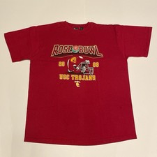VINTAGE ROSE BOWL USC TROJANS 2008 T SHIRT (XL) 