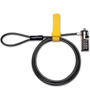Kensington Combination Cable T-Bar Standard Lock Slot for Laptops,