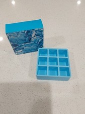 Nespresso Ice Cube Tray Blue Silicone Made In Italy