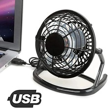 Strong Wind USB Silent Fan Cooler for Laptop Notebook PC Home Office Desk 4 Blad
