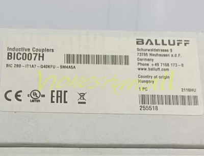 1PC New BALLUFF inductive coupler BIC007H BIC 2B0-1T1A7-Q40KFU-SM4A5A