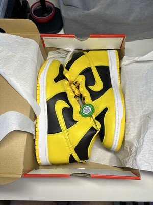 Nike Dunk High Iowa 2020 Size 10 Authentic Skate High Retro CZ8149 002