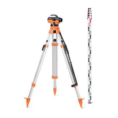 geo-Fennel Baunivellier GFN 1 (400gon) im Set + FS 20 + BS 15-0