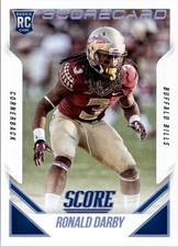 2015 Score Scorecard #432 Ronald Darby - FB
