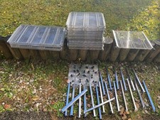 2von14 BALTON ausziehbare Regalböden CD/DVD Auszugs- Regalboden BIII Boden 44x38