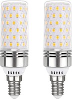LED E14 12W 1350LM Kaltweiß 6000K 360-Grad-Licht Stabform 2Er-Set