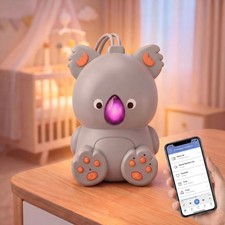 White Noise Machine for Baby with Bluetooth Speaker Portable Baby Sound Mac...
