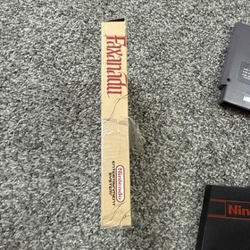 Faxanadu (Nintendo NES) 1989 Original Plastic Great Box No Manual