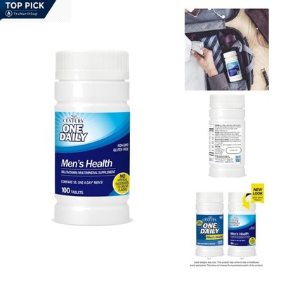 One A Day Men's Health Daily Multivitamin Tablets 100 Count with Zinc, Lutein...