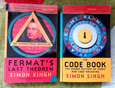 FERMAT S LAST THEOREM & THE CODE BOOK  [ AUTHOR SIGNED COPIES, PAPERBACK] GOOD