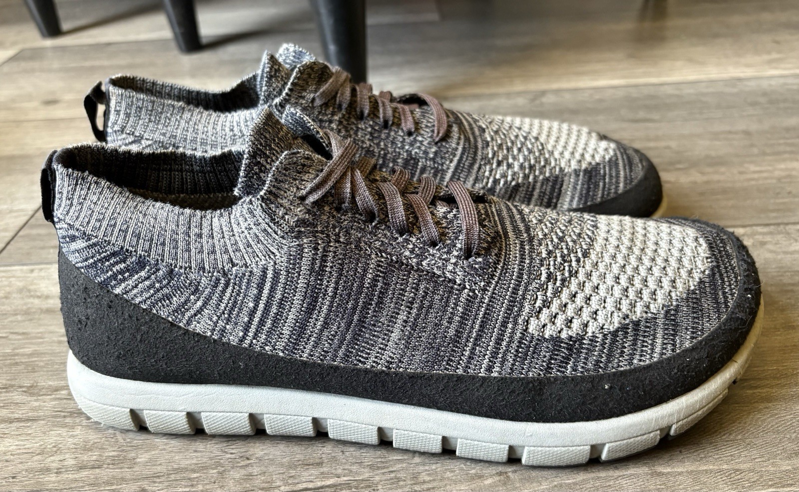 SAOLA Sneakers Altra Vali leggere grigie nere in maglia running passeggio uomo taglia 9