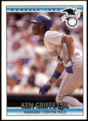 1992 Donruss #24b Ken Griffey, Jr. E1