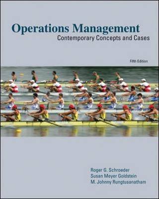 Operations Management : Contemporary Concepts and Cases Paperback