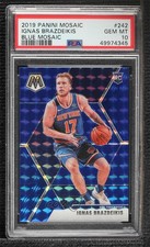2019 Panini Mosaic Rookies Blue Prizm 11/99 Ignas Brazdeikis PSA 10 GEM MT 5l1
