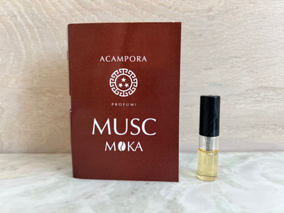 Acampora Musc Moka Extrait de Parfum 2ml Sample NEW