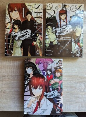 Steins ; Gate 0 Zero Volume 1 2 3 Set Himeno Mages Chiyo St Udon English Manga