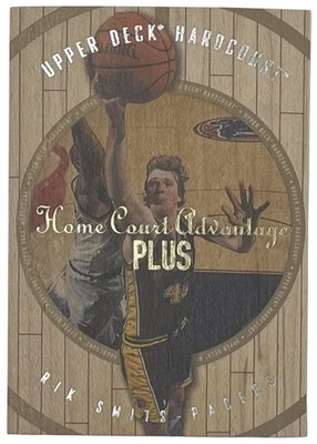 1998 Upper Deck Hardcourt Home Court Advantage Plus #26 Rik Smits Pacers /500
