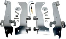 Memphis Shades [MEK1937] Trigger-Lock Mount Kit for Batwing Fairing Polished