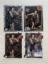 Nolan Traore 2025-26 Topps NBA Basketball Rookie Card Lot (4 Cards) RC Nets