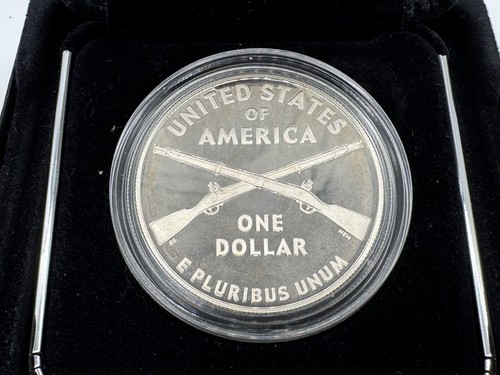 2012 W Infantry Soldier Commemorative Proof Silver Dollar BOX/COA - Picture 6 of 11