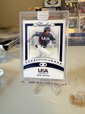 2023 Panini Flawless Nick Loftin Usa Baseball 1/15 Numbered Blue Sapphire
