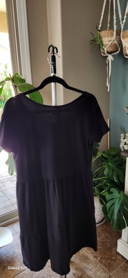 pact short sleeve dress Women's Coastal Double Gauze Short Sleeve Dress