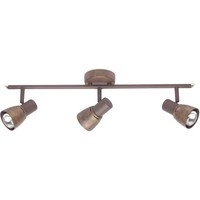 Brilliant Deckenleuchte Spot Lava 3-Flammig E14/40W Metall Altkupfer Dimmbar