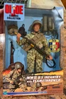 Classic GI JOE WWII U.S. INFANTRY FLAME Thrower 1999 CLASSIC COLLECTION 35 YEARS