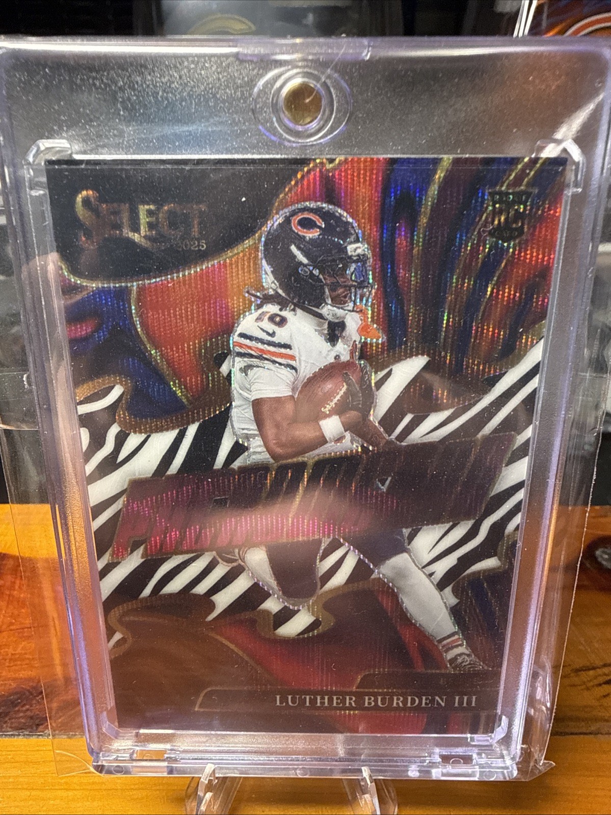 2025 Panini Select | Luther Burden III Rookie Phenomenon ZEBRA SSP