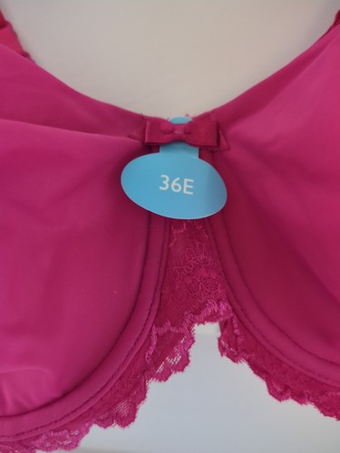 Pink Underwired Seamfree Bra Gorgeous by Debenhams, size 36E - 第 2/5 張圖片