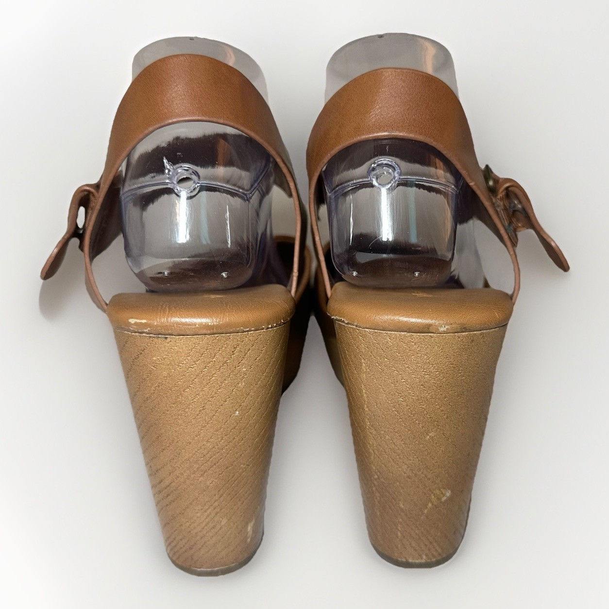 Universal Thread Marcia Brown Platform Heeled Clo… - image 3