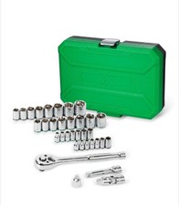 Sk Professional Tools 34 Piece Metricsae Socket Set 38 14 New Lifetime... Sk Professional Tools 34 Piece Metricsae Socket Set 38 14 New Lifetime...