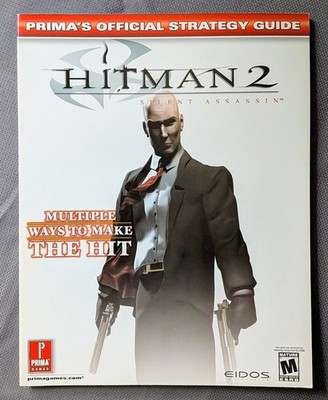 HITMAN 2: SILENT ASSASSIN Prima's Official Strategy Guide 2002 Eidos