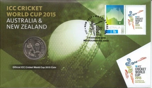 ICC Cricket World Cup 2015 Australia & New Zealand◉PNC First Day Cover FDC◉Limit