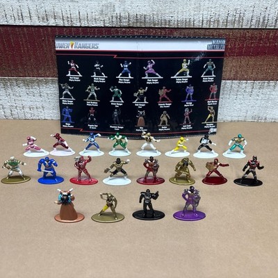 NEW Jada Toys 30771 Power Rangers 20-Pack Nano MetalFigs Mini