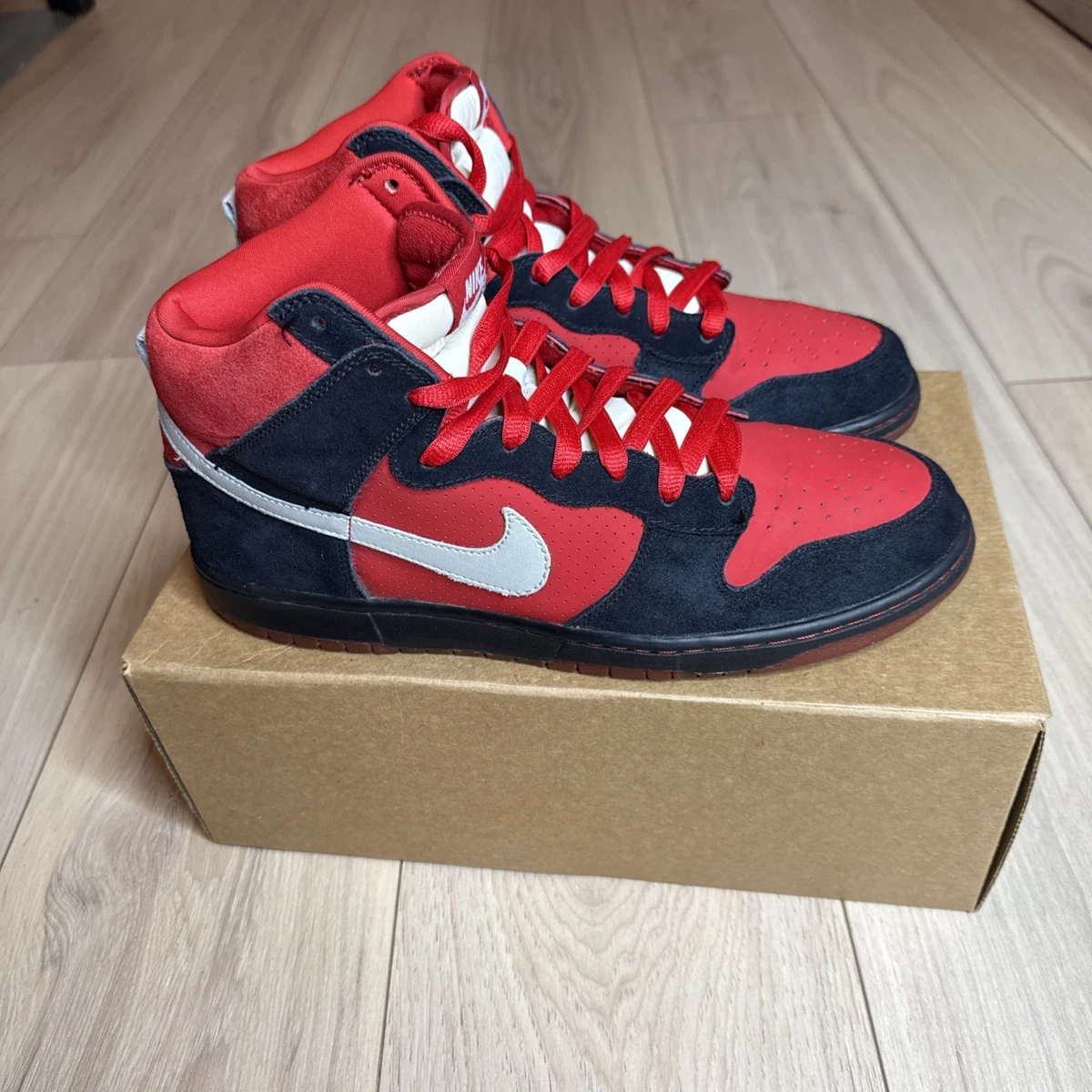 Nike Dunk Pro Sb High Red for Sale | Authenticity Guaranteed | eBay