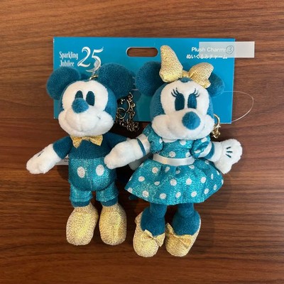 Tokyo Disney Sea 25th Anniversary Mickey Minnie Plush Charm
