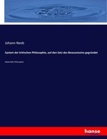 Johann Neeb | System Der Kritischen Philosophie, Auf Den Satz Des...