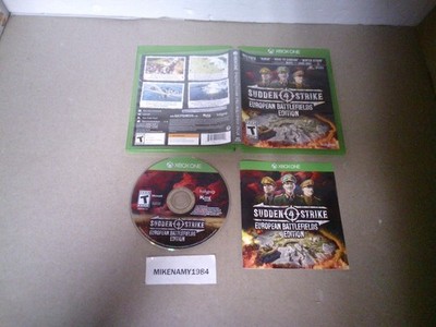 SUDDEN STRIKE 4: EUROPEAN BATTLEFIELDS EDITION game complete- Microsoft XBOX ONE