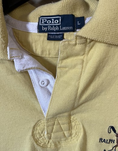 Polo Ralph Lauren S/S Rugby Shirt Mens Large Ralph Lauren Polo Club - Picture 2 of 3