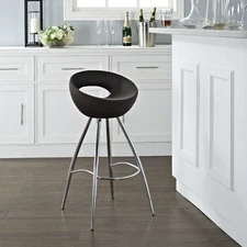 Modway Persist Bar Stool in Brown