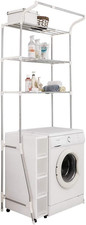 3-Tier Laundry Room Shelf Over Washing Machine Storage Utility Rack Above Toile