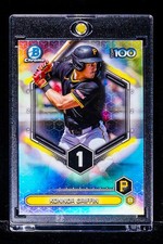 Konnor Griffin RARE REFRACTOR PRIZM HOLO INVE...