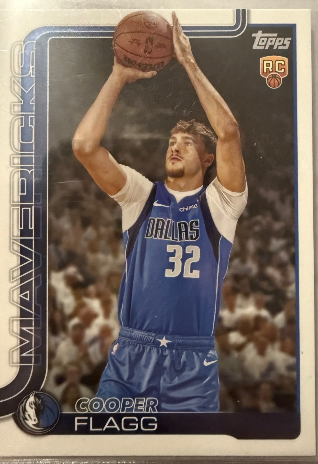 2025-26 Topps Cooper Flagg RC Rookie #201 Mavericks