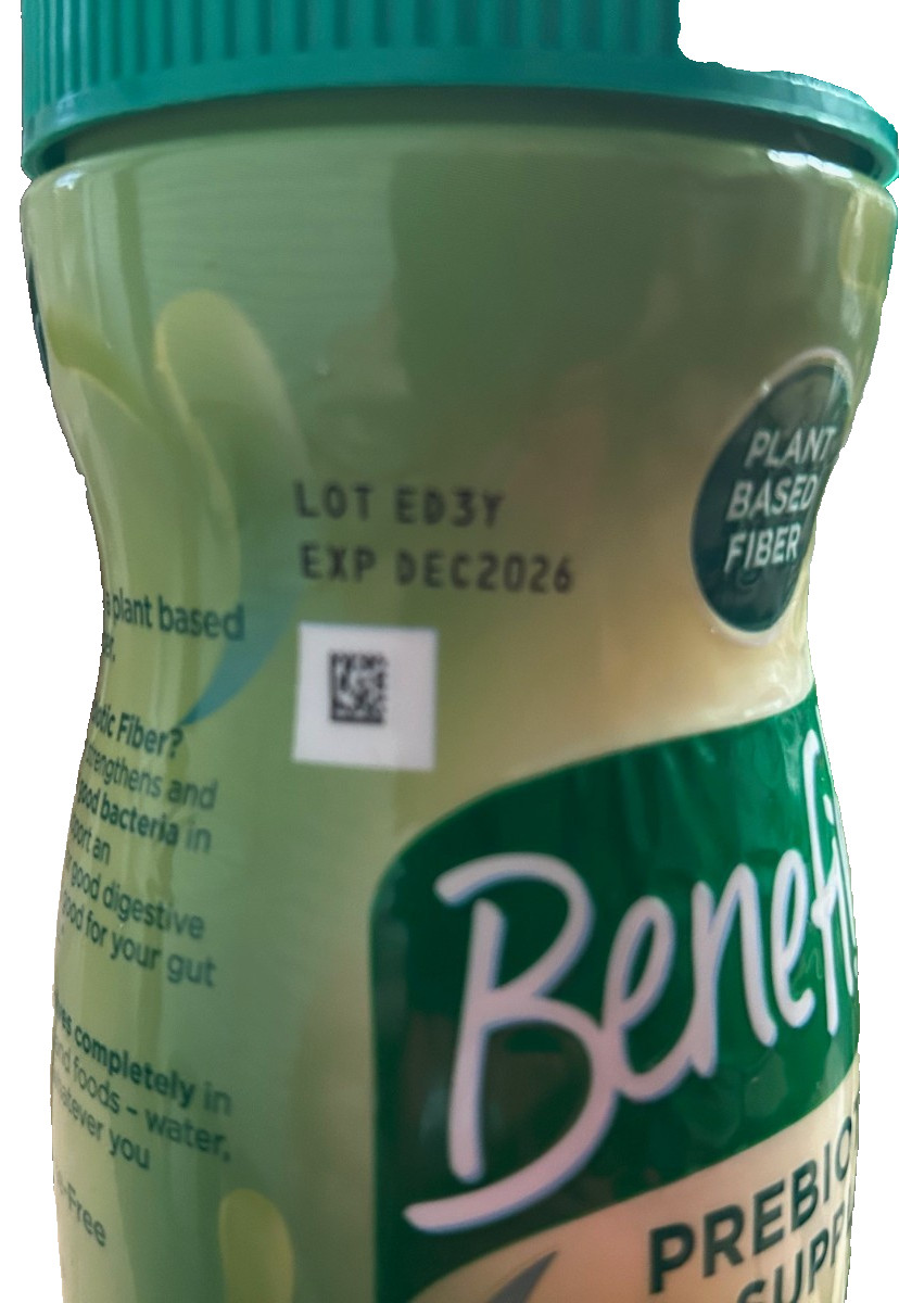 3 PACK Benefiber 8.7oz PreBiotic Fiber Supplement Plant Based 62 servings