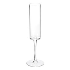 1pcs Champagne Flutes 5.24oz Transparent Champagne Glasses Elegant